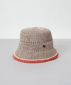 【アウロラ/AURORA】のANNA SUI(アナ スイ)ワッフル風ニットクロッシェハット ベージュ|ID: prp329100004496684 ipo3291000000032620278
