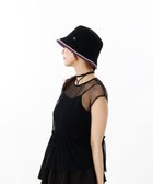 【アウロラ/AURORA】のANNA SUI(アナ スイ)ワッフル風ニットクロッシェハット ブラック|ID: prp329100004496684 ipo3291000000032620280