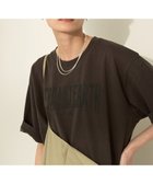【アメリカンホリック/AMERICAN HOLIC】のバイオウォッシュ加工ロゴTシャツ Black|ID: prp329100004496700 ipo3291000000031722302