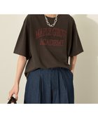 【アメリカンホリック/AMERICAN HOLIC】のバイオウォッシュ加工ロゴTシャツ Red|ID: prp329100004496700 ipo3291000000031722303