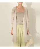【アメリカンホリック/AMERICAN HOLIC】のウォッシャブルVネックロングカーディガン Light Beige|ID: prp329100004496702 ipo3291000000031722319