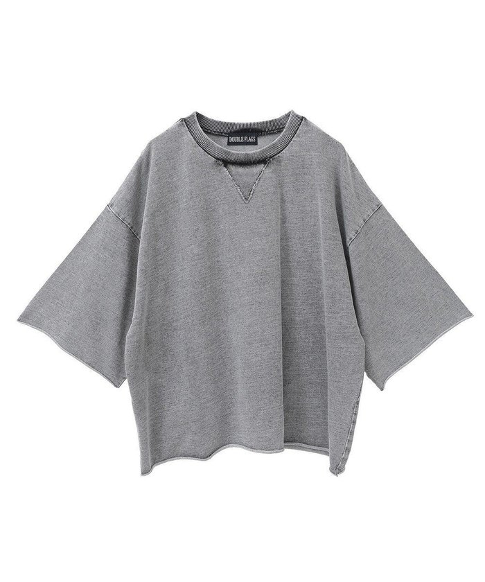 【グリーンパークス/Green Parks】の・DOUBLE FLAGS 7分袖スウェット インテリア・キッズ・メンズ・レディースファッション・服の通販 founy(ファニー) https://founy.com/ ファッション Fashion レディースファッション WOMEN トップス・カットソー Tops/Tshirt パーカ Sweats スウェット Sweat おすすめ Recommend シンプル Simple スウェット Sweat ドロップ Drop ポケット Pocket 夏 Summer 春 Spring S/S・春夏 Ss・Spring/Summer |ID: prp329100004496717 ipo3291000000031722405