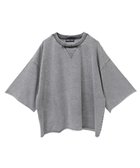 【グリーンパークス/Green Parks】の・DOUBLE FLAGS 7分袖スウェット 人気、トレンドファッション・服の通販 founy(ファニー) ファッション Fashion レディースファッション WOMEN トップス・カットソー Tops/Tshirt パーカ Sweats スウェット Sweat おすすめ Recommend シンプル Simple スウェット Sweat ドロップ Drop ポケット Pocket 夏 Summer 春 Spring S/S・春夏 Ss・Spring/Summer thumbnail Gray|ID: prp329100004496717 ipo3291000000032098533