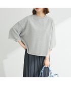 【グリーンパークス/Green Parks】の・SUGAR SPOON 7分袖ウラケスウェット Gray Mixture|ID: prp329100004496723 ipo3291000000031722445