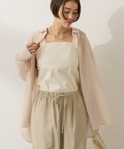 【アメリカンホリック/AMERICAN HOLIC】のシアーボイルレギュラーシャツ Pink Beige|ID: prp329100004496728 ipo3291000000032372865