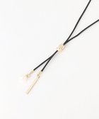 【エニー/ANY】のパール付きコードネックレス ブラック|ID: prp329100004496748 ipo3291000000035714892