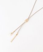 【エニー/ANY】のパール付きコードネックレス グレージュ|ID: prp329100004496748 ipo3291000000035714894