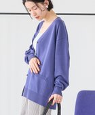 【アメリカンホリック/AMERICAN HOLIC】のVネックポケット付きカーディガン Navy|ID: prp329100004496761 ipo3291000000031984714