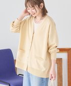 【アメリカンホリック/AMERICAN HOLIC】のVネックポケット付きカーディガン Ecru|ID: prp329100004496761 ipo3291000000031984717