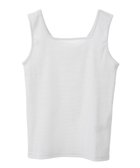 【グリーンパークス/Green Parks】の前後2Way ラメリブタンクトップ White|ID: prp329100004496774 ipo3291000000031722795