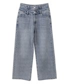 【グリーンパークス/Green Parks】の・ELENCARE DUE Wウエストデニムパンツ Light Indigo|ID: prp329100004496775 ipo3291000000032098583