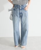 【グリーンパークス/Green Parks】の・ELENCARE DUE Wウエストデニムパンツ Light Indigo|ID: prp329100004496775 ipo3291000000032620244