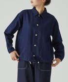 【サキュウ/caqu】の【洗える/リネン混/涼しい】linen coach jacket リンゴデニムコーチジャケット 人気、トレンドファッション・服の通販 founy(ファニー) ファッション Fashion レディースファッション WOMEN アウター Coat Outerwear ジャケット Jackets デニムジャケット Denim Jackets インディゴ Indigo 春 Spring 洗える Washable 軽量 Lightweight ジャケット Jacket ジーンズ Jeans スマート Smart センター Center デニム Denim 定番 Standard ファブリック Fabric リネン Linen A/W・秋冬 Aw・Autumn/Winter・Fw・Fall-Winter S/S・春夏 Ss・Spring/Summer 夏 Summer thumbnail rinse|ID: prp329100004496781 ipo3291000000031833256