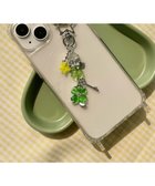 【ウィゴー/WEGO】のビジュークローバービーズキーホルダー グリーン|ID: prp329100004496782 ipo3291000000032265306