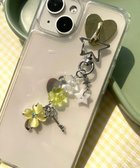 【ウィゴー/WEGO】のビジュークローバービーズキーホルダー イエロー|ID: prp329100004496782 ipo3291000000032265309