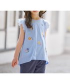 【組曲 / KIDS/KUMIKYOKU】の【110-140㎝】フラワーエンブロイダリー チュニック サックスブルー|ID: prp329100004497744 ipo3291000000034177011