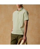 【ジョセフ アブード/JOSEPH ABBOUD / MEN】のギフトに!【老舗アロハブランドとコラボレーション】カハラ アロハ ダディ ポロシャツ ライトグリーン×ライム襟|ID: prp329100004497772 ipo3291000000032990476