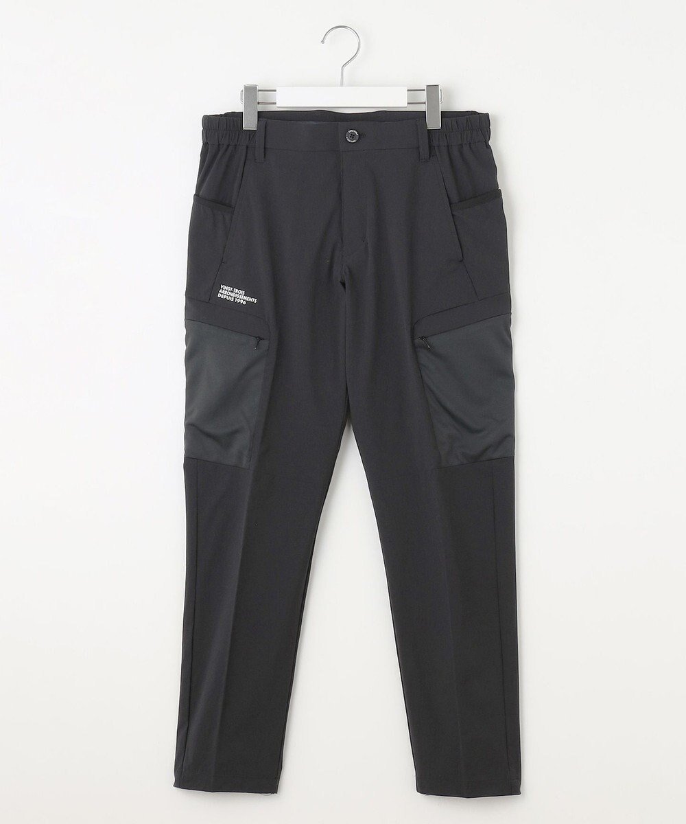 【23区 ゴルフ/23区GOLF / MEN】の【MEN】【ストレッチ/撥水】マルチポケットデザインで便利!軽く手も拭ける仕様 アクティブテーパード パンツ インテリア・キッズ・メンズ・レディースファッション・服の通販 founy(ファニー) 　ファッション　Fashion　メンズファッション　MEN　ボトムス　Bottoms/Men　春　Spring　吸水　Water Absorption　スタイリッシュ　Stylish　ストレッチ　Stretch　ポケット　Pocket　S/S・春夏　Ss・Spring/Summer　再入荷　Restock/Back In Stock/Re Arrival　夏　Summer　ゴルフ　Golf　ブラック系|ID: prp329100004497777 ipo3291000000032258300
