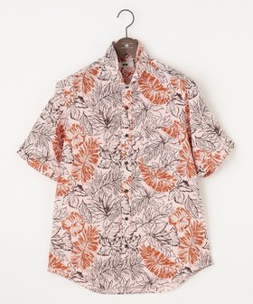 【ジョセフ アブード/JOSEPH ABBOUD / MEN】の【サスティナブルな麻混】コットンリヨセルリネンリーフプリント 半袖シャツ 人気、トレンドファッション・服の通販 founy(ファニー) ファッション Fashion メンズファッション MEN トップス・カットソー Tops/Tshirt/Men シャツ Shirts 春 Spring ショート Short シンプル Simple ドレープ Drape なめらか Smooth プリント Print 半袖 Short Sleeve 羽織 Haori リーフ Leaf ワイヤー Wire S/S・春夏 Ss・Spring/Summer 夏 Summer |ID:prp329100004497780