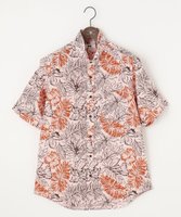 【ジョセフ アブード/JOSEPH ABBOUD / MEN】の【サスティナブルな麻混】コットンリヨセルリネンリーフプリント 半袖シャツ 人気、トレンドファッション・服の通販 founy(ファニー) ファッション Fashion メンズファッション Men's Style Online トップス・カットソー Tops/Tshirt/Men シャツ Shirts 春 Spring ショート Short シンプル Simple ドレープ Drape なめらか Smooth プリント Print 半袖 Short Sleeve 羽織 Haori リーフ Leaf ワイヤー Wire S/S・春夏 Ss・Spring/Summer 夏 Summer |ID:prp329100004497780