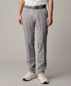 【ジョセフ アブード/JOSEPH ABBOUD / MEN】の清涼感【ウエストも伸びる!/弱撥水/イージーケア/軽量/ストレッチ】クールピケ パンツ ライトグレー系|ID: prp329100004497785 ipo3291000000032634743