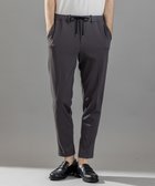 【ジョゼフ オム/JOSEPH HOMME / MEN】の新素材【ストレッチ/洗える/撥水/UVカット/接触冷感/防透性/防汚性】プルシェルポンチ / ドロスト付テーパードパンツ PEGG CONVERTIBLE グレー系|ID: prp329100004497791 ipo3291000000032685698