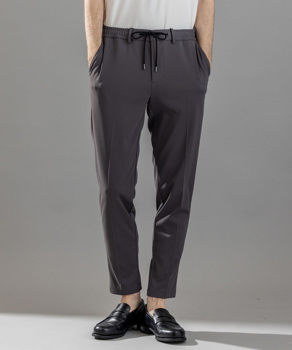 【ジョゼフ オム/JOSEPH HOMME / MEN】の新素材【ストレッチ/洗える/撥水/UVカット/接触冷感/防透性/防汚性】プルシェルポンチ / ドロスト付テーパードパンツ PEGG CONVERTIBLE インテリア・キッズ・メンズ・レディースファッション・服の通販 founy(ファニー) ファッション Fashion メンズファッション Fashion for Men ボトムス Bottoms 春 Spring 洗える Machine Washable ストレッチ Stretch, Stretchy Fabric テーパード Tapered, Tapered Pants ドローコード Drawcord, Drawstring Cord ポケット Pocket, Pocket Detail ループ Loop, Loop Knit レギュラー Regular, Standard Fit S/S・春夏 SS, Spring/Summer, Warm Season 夏 Summer エレガント 上品 Elegant グレー系|ID: prp329100004497791 ipo3291000000034836328