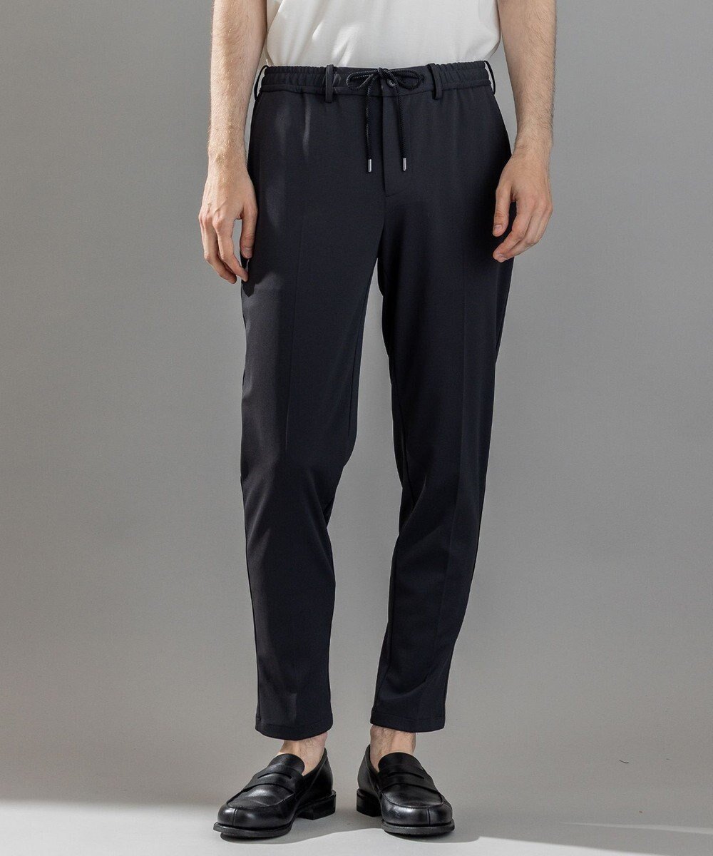 【ジョゼフ オム/JOSEPH HOMME / MEN】の新素材【ストレッチ/洗える/撥水/UVカット/接触冷感/防透性/防汚性】プルシェルポンチ / ドロスト付テーパードパンツ PEGG CONVERTIBLE インテリア・キッズ・メンズ・レディースファッション・服の通販 founy(ファニー) ファッション Fashion メンズファッション Fashion for Men ボトムス Bottoms 春 Spring 洗える Machine Washable ストレッチ Stretch, Stretchy Fabric テーパード Tapered, Tapered Pants ドローコード Drawcord, Drawstring Cord ポケット Pocket, Pocket Detail ループ Loop, Loop Knit レギュラー Regular, Standard Fit S/S・春夏 SS, Spring/Summer, Warm Season 夏 Summer エレガント 上品 Elegant ブラック系|ID: prp329100004497791 ipo3291000000034836329