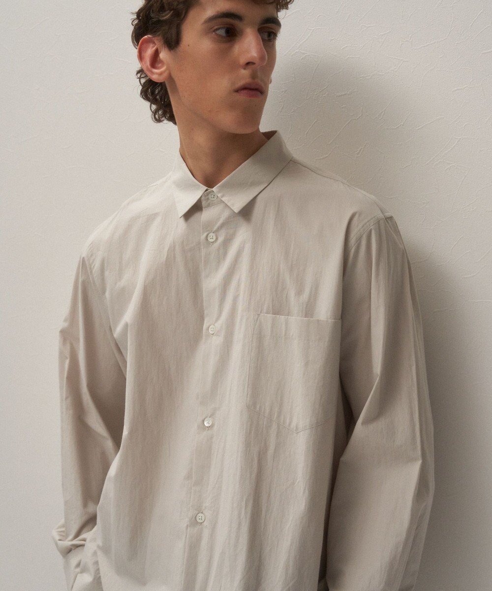 【エイトン/ATON】のSUVIN BROAD スタンダードシャツ - UNISEX インテリア・キッズ・メンズ・レディースファッション・服の通販 founy(ファニー) 　ファッション　Fashion　レディースファッション　Fashion for Women　トップス・カットソー　Cut & Sew Tops　シャツ・ブラウス・オフィスカジュアル　Elegant Blouses & Button-Ups　ユニセックス　Unisex, Genderless　インド　Indian Textile　スタンダード　Standard, Basic　ドレス　Dress, One-Piece　ブロード　Broadcloth, Fine Cotton　ベーシック　Basic, Essential　エレガント 上品　Elegant　夏　Summer　定番　Standard, Basic Item　S/S・春夏　SS, Spring/Summer, Warm Season　A/W・秋冬　Autumn/Winter　GRAY|ID: prp329100004497793 ipo3291000000033038143
