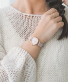 【シチズン/CITIZEN】の【替えバンド付き】少し大きめ28ミリケースのソーラーテックウオッチ ピンクゴールド|ID: prp329100004497826 ipo3291000000031730807
