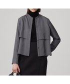 【アイシービー/iCB】の【WEB限定・洗える】シルキーツイル クロップドシャツ 人気、トレンドファッション・服の通販 founy(ファニー) ファッション Fashion レディースファッション WOMEN トップス・カットソー Tops/Tshirt シャツ/ブラウス Shirts/Blouses 洗える Washable クロップド Cropped スリット Slit ツイル Twill バランス Balance 羽織 Haori ヨーク Yoke A/W・秋冬 Aw・Autumn/Winter・Fw・Fall-Winter 2024年 2024 エレガント 上品 Elegant 2024-2025秋冬・A/W Aw/Autumn/Winter/Fw/Fall/2024-2025 thumbnail グレー系|ID: prp329100004497833 ipo3291000000031730859