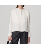 【アイシービー/iCB】の【WEB限定・洗える】シルキーツイル クロップドシャツ 人気、トレンドファッション・服の通販 founy(ファニー) ファッション Fashion レディースファッション WOMEN トップス・カットソー Tops/Tshirt シャツ/ブラウス Shirts/Blouses 洗える Washable クロップド Cropped スリット Slit ツイル Twill バランス Balance 羽織 Haori ヨーク Yoke A/W・秋冬 Aw・Autumn/Winter・Fw・Fall-Winter 2024年 2024 エレガント 上品 Elegant 2024-2025秋冬・A/W Aw/Autumn/Winter/Fw/Fall/2024-2025 thumbnail オフホワイト系|ID: prp329100004497833 ipo3291000000031730860
