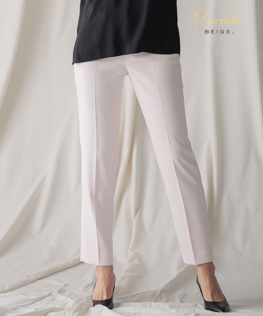 【ベイジ,/BEIGE,】のLUIZA / クロップドパンツ インテリア・キッズ・メンズ・レディースファッション・服の通販 founy(ファニー) 　ファッション　Fashion　レディースファッション　WOMEN　パンツ　Pants　オケージョン　Occasion　ストレッチ　Stretch　チェリー　Cherry　人気　Popularity　ビジネス 仕事 通勤　Business　夏　Summer　定番　Standard　S/S・春夏　Ss・Spring/Summer　洗える　Washable　A/W・秋冬　Aw・Autumn/Winter・Fw・Fall-Winter　Cherry Pink|ID: prp329100004497835 ipo3291000000031975426