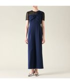 【グレース コンチネンタル/GRACE CONTINENTAL】のドレープリボンサロペット ネイビー|ID: prp329100004497847 ipo3291000000031902551