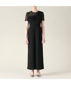 【グレース コンチネンタル/GRACE CONTINENTAL】のドレープリボンサロペット ブラック|ID: prp329100004497847 ipo3291000000031902560