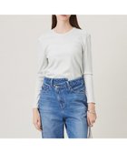 【アイシービー/iCB】の【洗える】 シャイニーリブテレコ プルオーバー 人気、トレンドファッション・服の通販 founy(ファニー) ファッション Fashion レディースファッション WOMEN トップス・カットソー Tops/Tshirt シャツ/ブラウス Shirts/Blouses ロング / Tシャツ T-Shirts プルオーバー Pullover カットソー Cut and Sewn 2024年 2024 2024-2025秋冬・A/W Aw/Autumn/Winter/Fw/Fall/2024-2025 インナー Inner カットソー Cut And Sew ジャケット Jacket トレンド Trend フィット Fit ベーシック Basic 洗える Washable A/W・秋冬 Aw・Autumn/Winter・Fw・Fall-Winter thumbnail ライトグレー×シルバー系|ID: prp329100004497850 ipo3291000000031889953