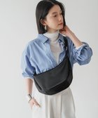 【ラシット/russet】の【新色追加】ナイロンラウンドショルダーバッグ (CE-1327-WEB) Black2(シルバー金具)|ID: prp329100004497853 ipo3291000000031888921