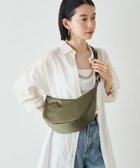 【ラシット/russet】の【新色追加】ナイロンラウンドショルダーバッグ (CE-1327-WEB) 【新色】Khaki|ID: prp329100004497853 ipo3291000000031905295