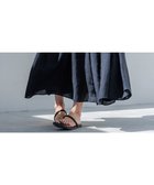 【23区/NIJYUSANKU】の【洗える】LIBECO ティアード スカート ブラック系|ID: prp329100004498031 ipo3291000000032686170