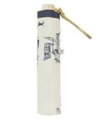 【ムーンバット/MOONBAT】のDAKS(ダックス) 晴雨兼用日傘 折りたたみ傘 街並み フワクール生地使用 ホワイト|ID: prp329100004498046 ipo3291000000031969123