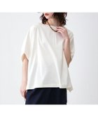 【ジェイプレスヨークストリート/J.PRESS YORK STREET】の【WOMEN】ファブリックスリーブ プルオーバー ホワイト系|ID: prp329100004498269 ipo3291000000031903388