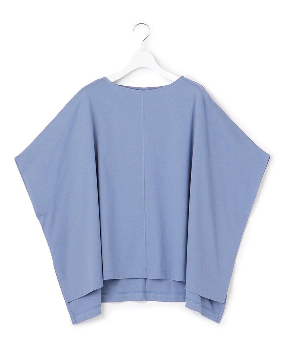 【ジェイプレスヨークストリート/J.PRESS YORK STREET】の【WOMEN】ファブリックスリーブ プルオーバー インテリア・キッズ・メンズ・レディースファッション・服の通販 founy(ファニー) 　ファッション　Fashion　レディースファッション　WOMEN　トップス・カットソー　Tops/Tshirt　シャツ/ブラウス　Shirts/Blouses　ロング / Tシャツ　T-Shirts　プルオーバー　Pullover　カットソー　Cut and Sewn　おすすめ　Recommend　カットソー　Cut And Sew　スリーブ　Sleeve　夏　Summer　春　Spring　S/S・春夏　Ss・Spring/Summer　ブルー系|ID: prp329100004498269 ipo3291000000031903390
