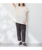 【エニー/ANY】の【接触冷感/ウエストゴム/ストレッチ】クールタッチタックパンツ ブラウン|ID: prp329100004498352 ipo3291000000034685635