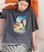 【アメリカンホリック/AMERICAN HOLIC】の【BACK TO THE FUTURE】ピグメントTシャツ 人気、トレンドファッション・服の通販 founy(ファニー) ファッション Fashion レディースファッション Fashion for Women トップス・カットソー Cut & Sew Tops シャツ・ブラウス・オフィスカジュアル Elegant Blouses & Button-Ups ロングTシャツ・Tシャツ Longline T-Shirts & Tees カットソー・ベーシックTシャツ Cut-and-Sewn Tops / Stretch Tees & Basics カットソー Cut and Sewn Top プリント Print, Printed Pattern ベーシック Basic, Essential ルーズ Loose, Oversized 夏 Summer 春 Spring S/S・春夏 SS, Spring/Summer, Warm Season thumbnail Charcoal Gray|ID: prp329100004498503 ipo3291000000033482033