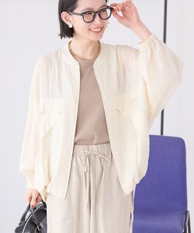 【アメリカンホリック/AMERICAN HOLIC】 接触冷感シアースポーティーブルゾン人気、トレンドファッション・服の通販 founy(ファニー) ファッション Fashion レディースファッション WOMEN アウター Coat Outerwear ジャケット Jackets ブルゾン Blouson/Jackets NEW・新作・新着・新入荷 New Arrivals おすすめ Recommend シアー Sheer ジャケット Jacket フォルム Form ブルゾン Blouson ヘムライン Hemline 夏 Summer 春 Spring S/S・春夏 Ss・Spring/Summer |ID:prp329100004498509
