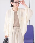 【アメリカンホリック/AMERICAN HOLIC】の接触冷感シアースポーティーブルゾン Ivory|ID: prp329100004498509 ipo3291000000032720703