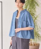 【アメリカンホリック/AMERICAN HOLIC】のWポケットデニムショートシャツ 人気、トレンドファッション・服の通販 founy(ファニー) ファッション Fashion レディースファッション Fashion for Women トップス・カットソー Cut & Sew Tops シャツ・ブラウス・オフィスカジュアル Elegant Blouses & Button-Ups インディゴ Indigo Denim クロップド Cropped, Short Length ショルダー Shoulder, Shoulder Strap シンプル Simple, Minimal ダブル Double, Double-Breasted ドロップ Drop Shoulder, Dropped Style フロント Front, Front Design ポケット Pocket, Pocket Detail ワイド Wide, Wide Fit ヴィンテージ Vintage Style 夏 Summer 春 Spring S/S・春夏 SS, Spring/Summer, Warm Season thumbnail Indigo|ID: prp329100004498513 ipo3291000000033580030