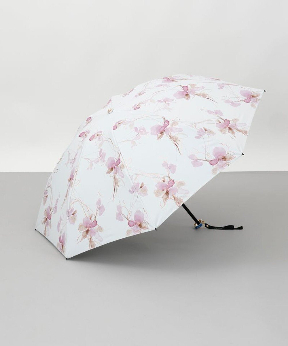【アウロラ/AURORA】のJILL STUART(ジル スチュアート)グラデーションフラワープリント晴雨兼用傘(折りたたみ傘) インテリア・キッズ・メンズ・レディースファッション・服の通販 founy(ファニー) 　ファッション　Fashion　レディースファッション　Fashion for Women　レイングッズ・傘・晴雨兼用傘　Umbrellas & Rain Gear　クール　Cool, Chic　フェミニン　Feminine, Girly　プリント　Print, Printed Pattern　傘　Umbrella, Parasol　日傘　Parasol, UV Umbrella　ピンク|ID: prp329100004498587 ipo3291000000032742890