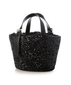 【アンビリオン/UNBILLION】のカシュカシュ cachecache / スパンコールかごトートバッグ ブラック|ID: prp329100004498609 ipo3291000000031829951