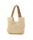 【アンビリオン/UNBILLION】のカシュカシュ cachecache / フリルハンドルクロッシェトート ベージュ|ID: prp329100004498611 ipo3291000000031907800